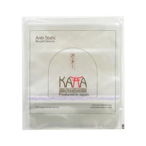 KATTA - 7" Single Vinyl Schutzhüllen KATTA Sleeves (Outside Sleeves) (mit Kl...