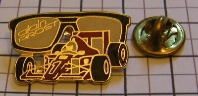 ÓCULOS DE SOL FERRARI #1 ALAIN PROST Fórmula 1 F1 broche vintage - Imagem 1 de 2