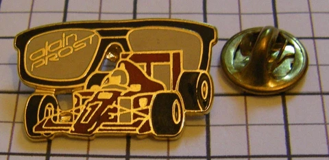 FERRARI #1  ALAIN PROST SUNGLASSES Formula 1 F1 vintage pin Cover