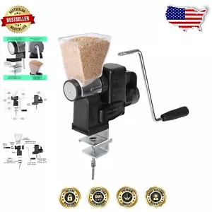 Compact Wheat Flour Grinder with Adjustable Burrs - Perfect for Any Baker - Picture 1 of 9