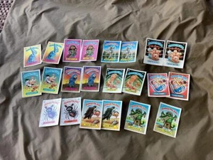 22 Lot 1986 Garbage Pail Kids Pairs Series 3 90-100 A B 1980’s Cards Vintage USA - Bild 1 von 8