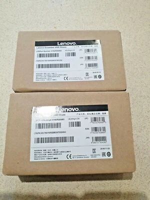QTY 2 Lenovo Essen USB Optical Mouse Scroll Wheel 3 Button 1600 DPI 4Y50R20863 - Image 1 of 4