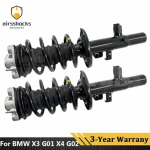 2PCS Front Shock Strut Assys VDC Fit BMW X3 G01 X4 G02 sDrive30i M40i 2018-2023  - Picture 1 of 9