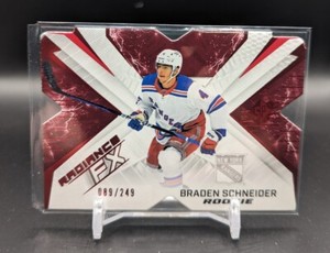 BRADEN SCHNEIDER 2022-23 SPX HOCKEY /249 RADIANCE FX RED RC