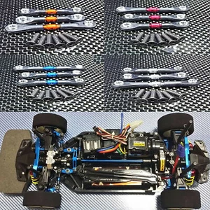 Alloy Steering Tie Rod Set Length Pour Tamiya TT02/TT02T Double Star GPM RC Car - Photo 1 sur 16