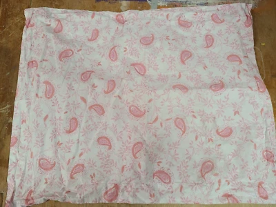 Pottery Barn Kids "Pink Paisley" Standard Sham - Image 1 of 4