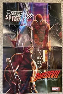 AMAZING SPIDER-MAN & DAREDEVIL Retailer Exclusive Promo Poster-2011-Lee Bermejo - Picture 1 of 1