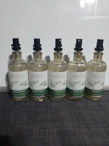 5x Bath & Body Works Aromatherapy Stress Relief Essential Oil Mist Eucalyptus - Picture 1 of 2