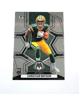 Panini Mosaic Christian Watson 2022 novato Green Bay Packers RC #281 - Imagen 1 de 2
