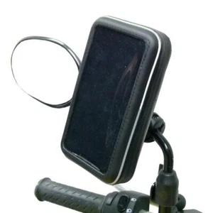 Waterproof Bike Scooter Mirror Mount Holder for iPhone 12 - Picture 1 of 3