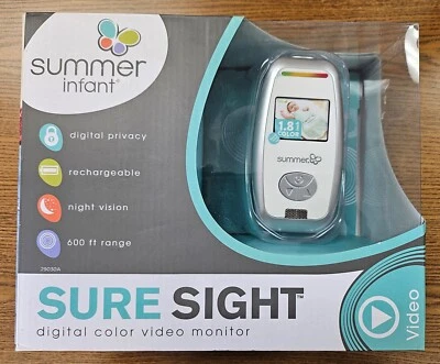 MONITOR DE VIDEO DIGITAL VERANO INFANTIL VISTA SEGURA - 29030A - CAJA ABIERTA NUEVA Foto 1 de 2