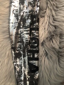Lululemon Wunder Under HR Tight F High shine Silver Foil HAWAII ALOHA NWT 6 RARE - Bild 1 von 5