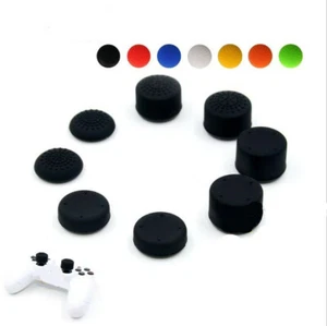 8 Pack Controller Grips Thumb Stick Cap Cover For PS4, Xbox One, Xbox 360 & PS3 - Picture 1 of 18