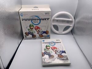 Mario Kart Wii Nintendo Wii Big Box Bundle Complete **Free Canadian Shipping!