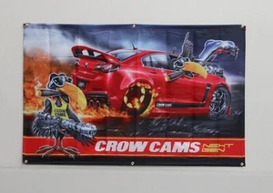 Crow Cams Holden GTS Drag Banner With Crow Logo Size 1500 x 900mm BANNER-HOLDEN - Picture 1 of 4