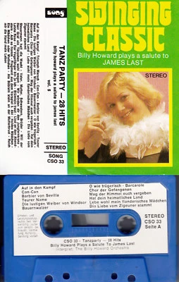 BILLY HOWARD plays a salute to James Last -Swinging Classics 📼 MC Musikkassette - Bild 1 von 2