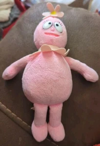 Ty Foofa Yo Gabba Gabba 9" Pink Plush Nickelodeon No Hang Tag Beanie Babies - Picture 1 of 8