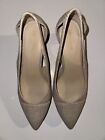 Cole Haan Caia Pointed Toe Pumps Size 7 1/2 Gold Shimmer Threads-Fall Vibes!