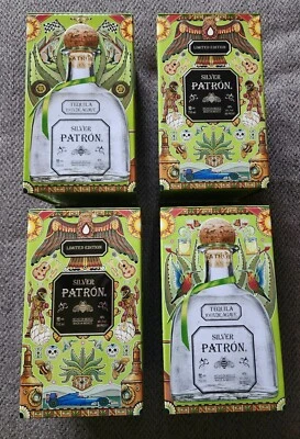 (NB.65) 4 LIMITED EDITION Metal "SILVER PATRON" Decorative Boxes, Set of 4 - Image 1 of 4