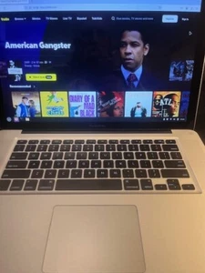 Linux Mint on a MacBook Pro 15, Core Duo 2.5, 8GB Ram,128 ssd, DVD, Backlit Keys - Picture 1 of 14