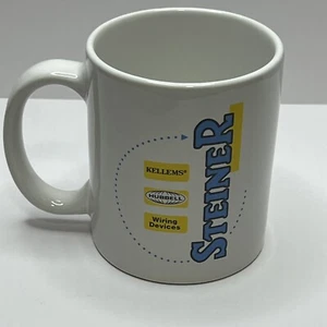 Steiner Hubbell Kellems Wiring Devices Coffee Mug Cup Advertising Machining - Picture 1 of 6