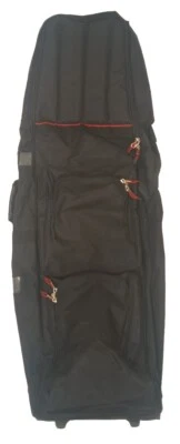 GB Legacy 3 660 Black/Red Travel Golf Bag 51" X 14" X 9" VNC - Image 1 of 4
