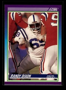 1990 Score #520 Randy Dixon RC (EX)(FTB) - Picture 1 of 2