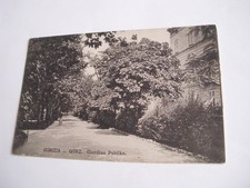 Gorizia - Gorz giardino pubblico - non spedita f. piccolo
