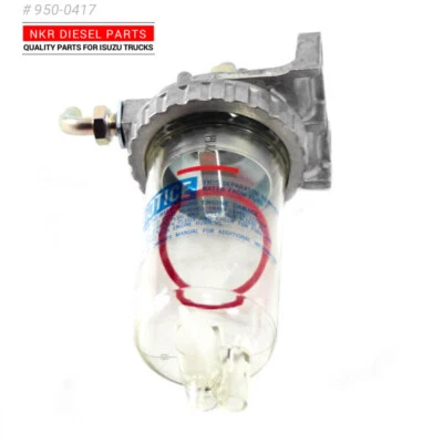 Sedimentador de agua combustible para Isuzu NPR NPR-HD NQR 4HE1 4,8 L 98-04 Foto 1 de 3