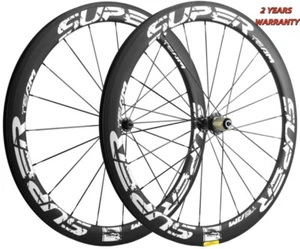 UCI Approved 50mm Clincher U Shape Wheelset 700C Road Bike Racing Bicycle Wheels - Picture 1 of 10