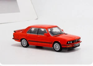KING MODEL 1/64 Scale BMW M5 E28 Red Diecast Car Model Toy Collection Gift - Picture 1 of 6