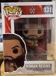 WWE - Roman Reigns with Two Championship Belts Pop! Vinyl Figure #131 + P/Protec - Picture 1 of 6