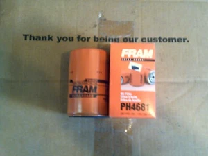1 of Fram part # PH4681 Oil Filter Replaces Hastings LF387 Wix 51088 Made In USA - Picture 1 of 2