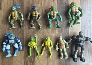 Teenage Mutant Ninja Turtles Bundle TMNT Playmates Vintage Retro Joblot Rare Toy - Picture 1 of 11