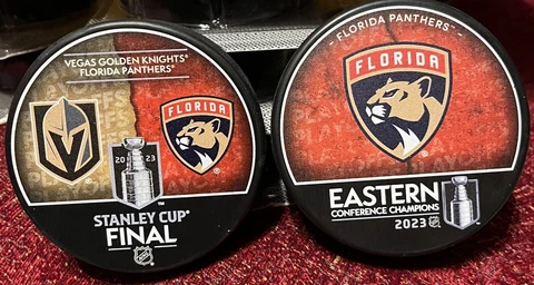 2023 Vegas Golden Knights/Florida Panthers Dueling Stanley Cup & Eastern Champs Cover