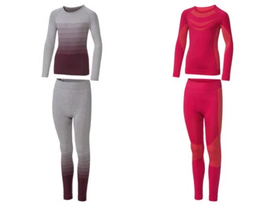 Crivit Mädchen Seamless Funktions Unterwäsche Warm Winter Ski Funktionswäsche