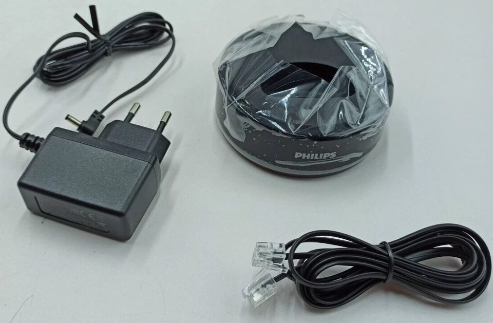 Philips Basisstation D160 mit Original Netzadapter Ersatz für D1601B/34 DECT-T - Bild 1 von 4