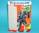 Starcom Uncut Cardback File Card Cpl Agon 6 Us 1980S Coleco