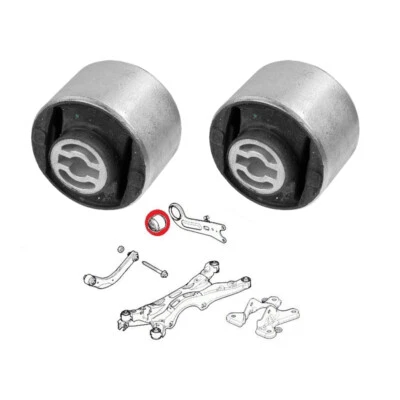 Silentblocs des bras arrières pour Opel Vectra C, Signum - Photo 1/4