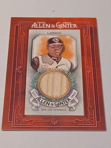 2022 Inbus und Ginter Barry Larkin Mini gerahmtes Relikt MFR-BL - Bild 1 von 2