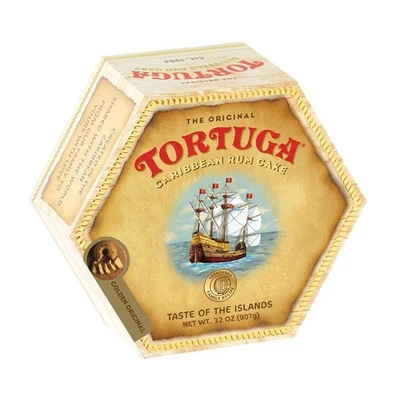 Tortuga Caribbean Rum Cake with Walnuts – 32oz Gourmet Gift