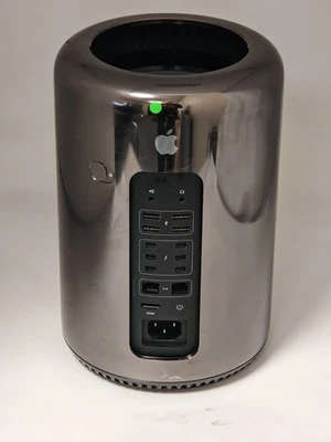 Apple MacPro 6.1 (A1481) CYLINDER Xeon E5-1650 v2, 32GB RAM, 256GB SSD - Image 1 of 3