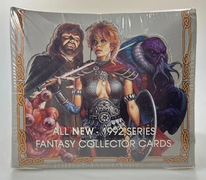 TSR Advanced Dungeons & Dragons 1992 Fantasy Collectors Cards Silver Sealed Box - Picture 1 of 5