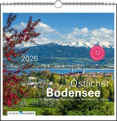 STADLER KALENDER Östlicher Bodensee 2026 Verschiedene Fotografen