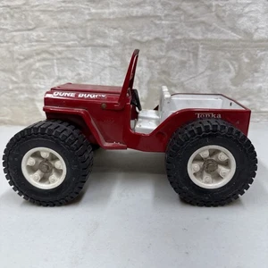 Buggy de dunas Tonka Jeep rojo vintage años 70: acero prensado - Imagen 1 de 7