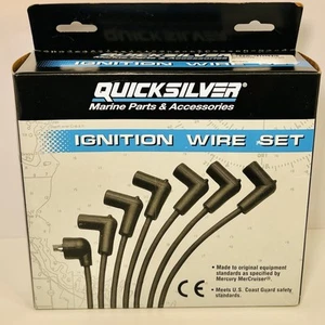 Quicksilver Ignition Wire Set 84-816761Q17 Spark Plug Wire Kit - Foto 1 di 7