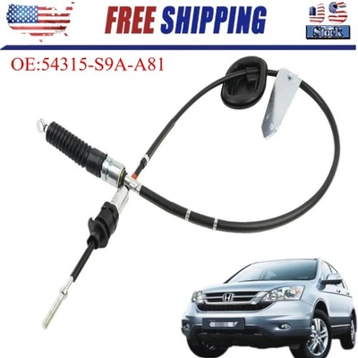 NEW 54315-S9A-A81 For 2002 - 2006 Honda CR-V 2.4L 4WD Auto New Gear Shift Cables Foto 1 de 4