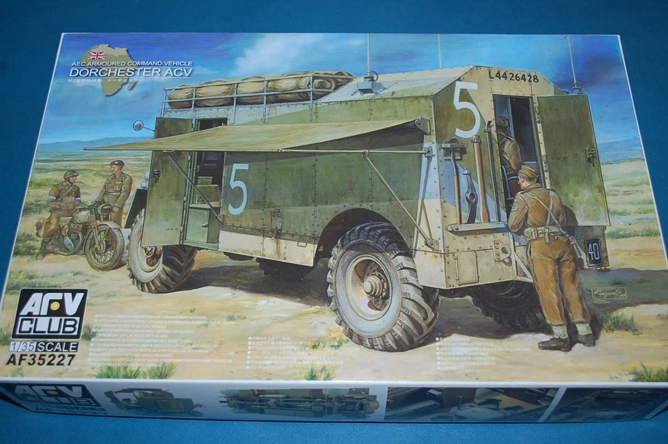 AFV Club AF35227 - AEC Armoured Command Vehicle Dorchester ACV  scala 1/35 - Immagine 1 di 1