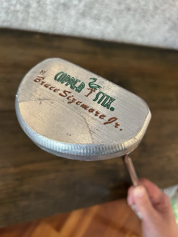 COPPER STIX Bruce Sizemore Jr. CU-F MALLET Golf Putter 34.5" RH - Image 1 of 4