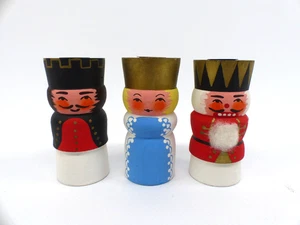 3x Candelabro Madera Navidad Montes Metálicos - Imagen 1 de 6